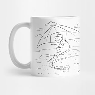 Hang Gliding Stick Mug